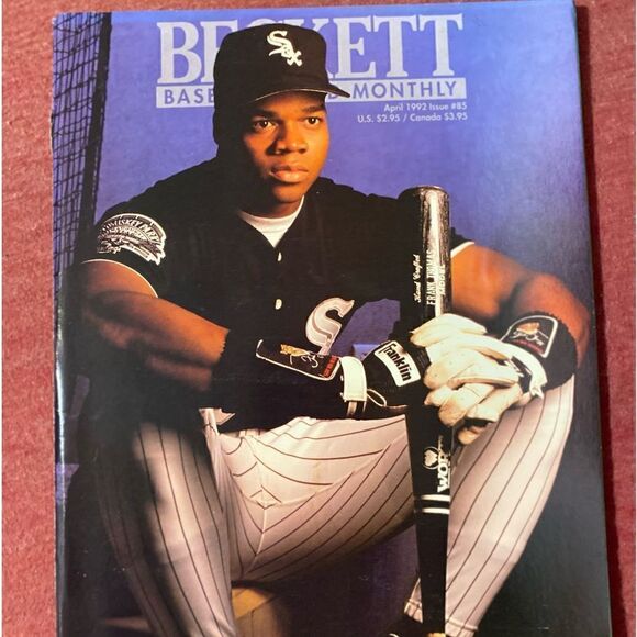 Vintage April 1992 issue 85 Beckett magazine - Picture 1 of 1